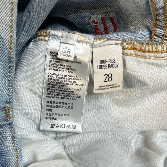 BDG Reworked Baggy Jeans | Grunge Patchwork Denim | Size 28 | 1527 - Picture 6 of 15